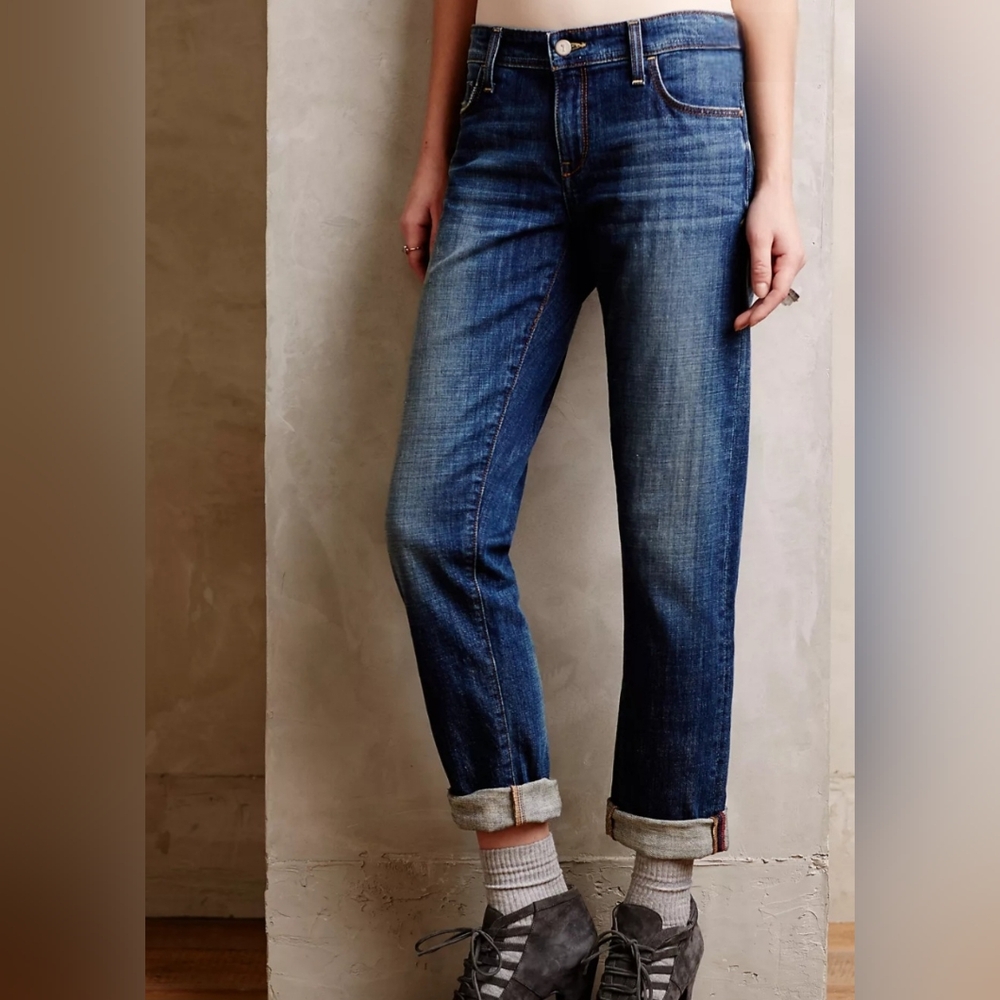 Anthropologie Pilcro Hyphen Relaxed Jeans Size-25